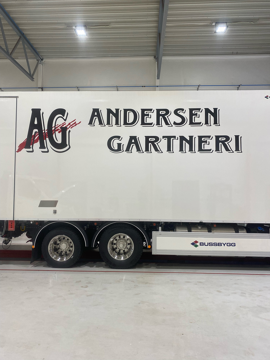 dekor på en lastebil